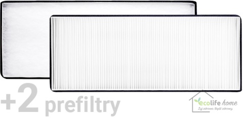 CleanPad Pure 07 zamienik filtr do central serii Thesslagreen AirPack Home 600V/800V M5G3