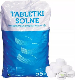 Tabletki solne do zmiękczaczy wody 25kg